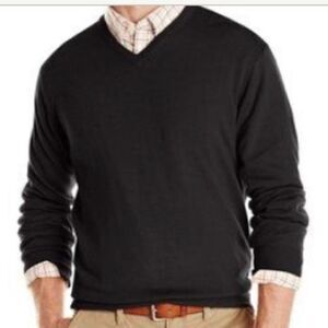 Cutter & Buck Atlanta Braves Insignia Merino Wool Blend Mens Sweater Sz XL